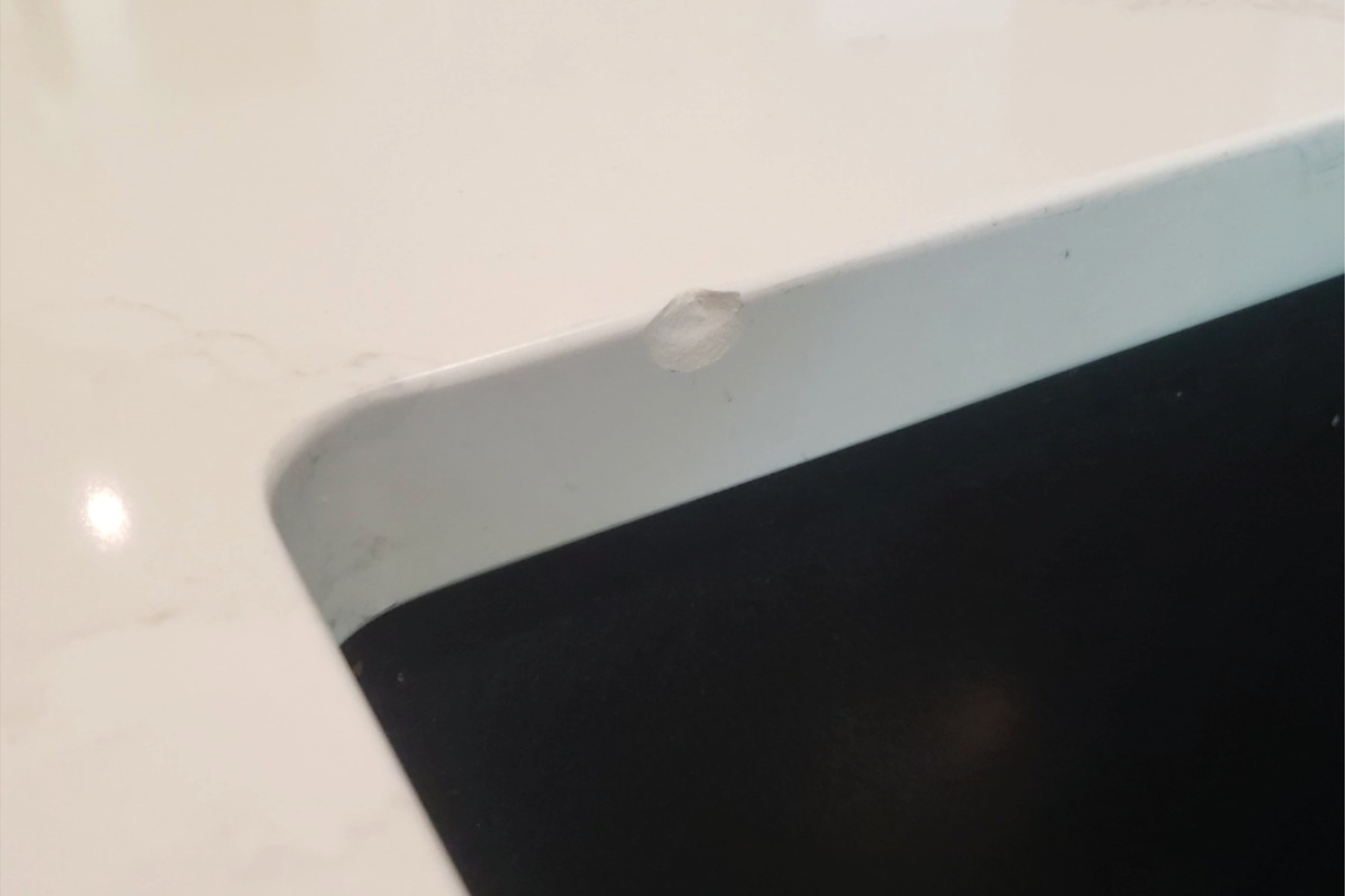 Before chip repair