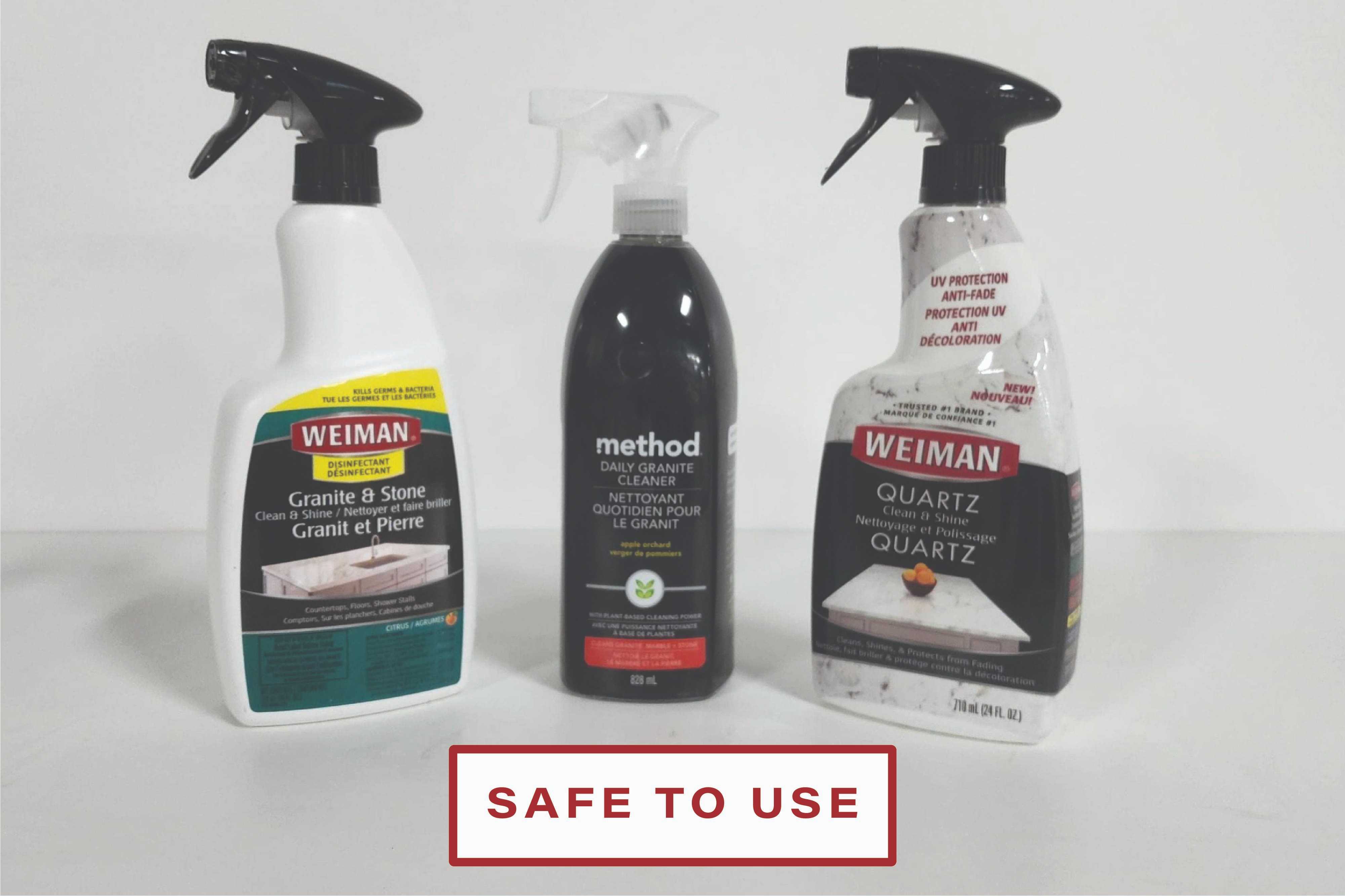 granite-safe cleaners