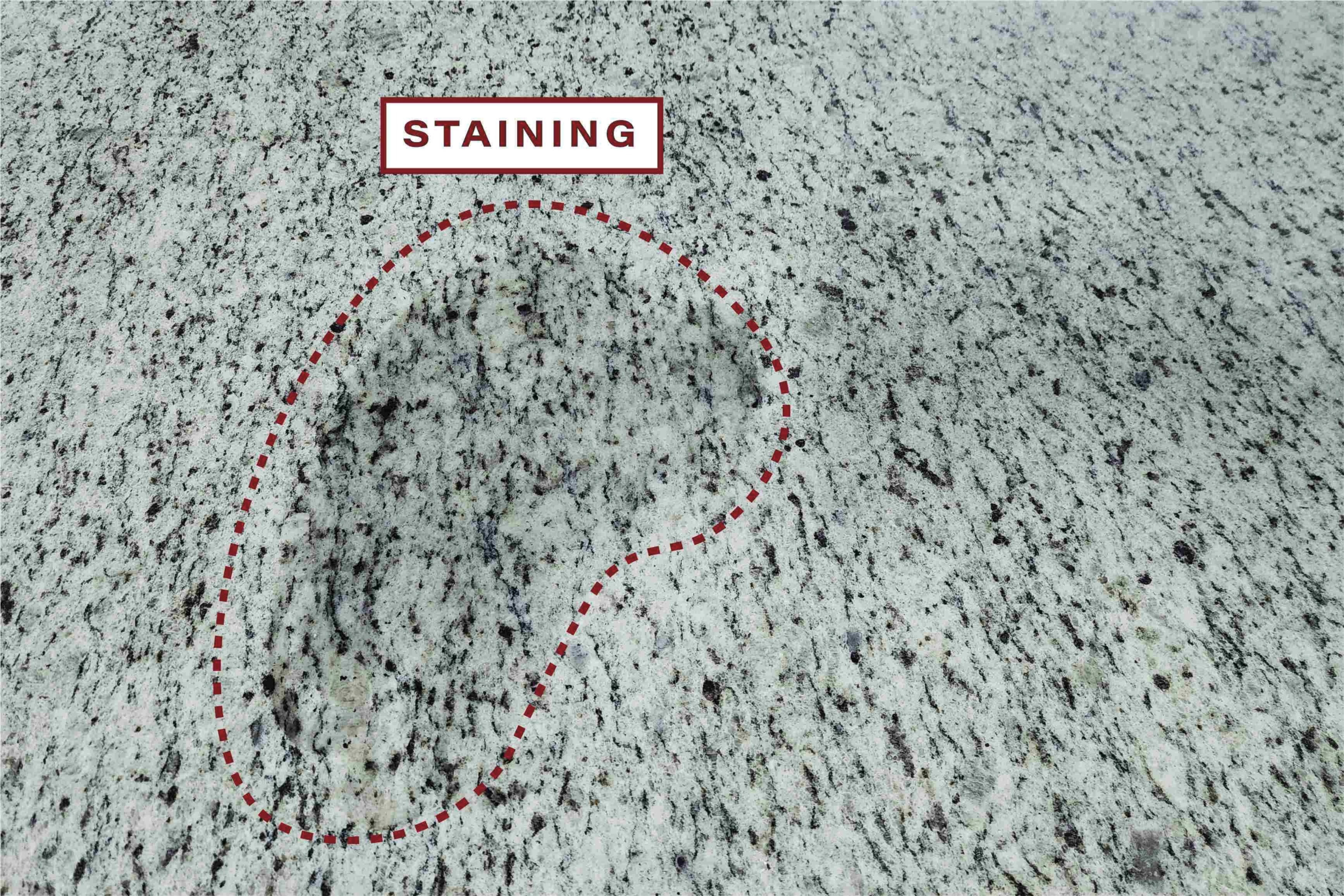 example of stain