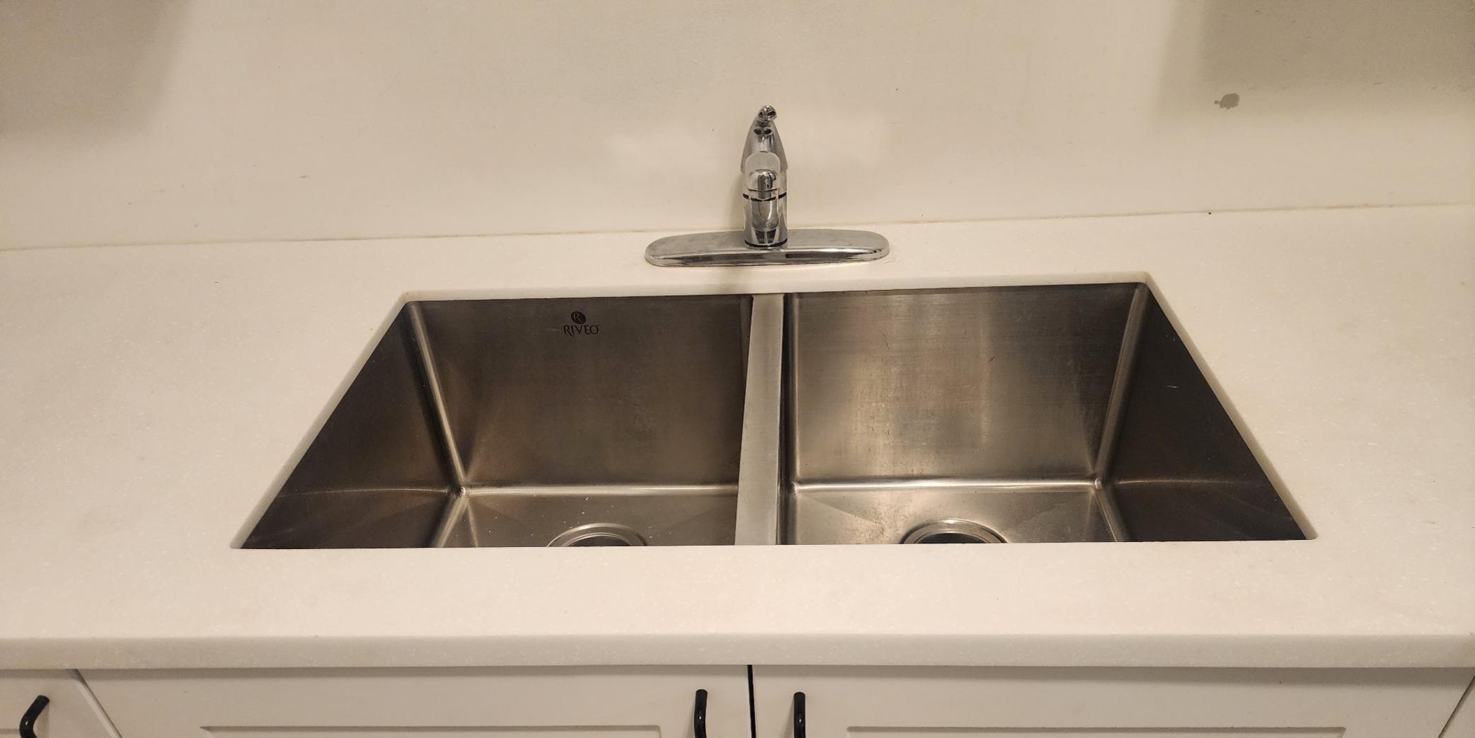 sink nicely mounted