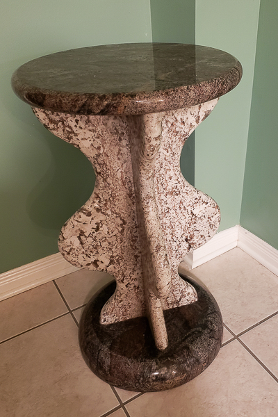Decorative Granite Table